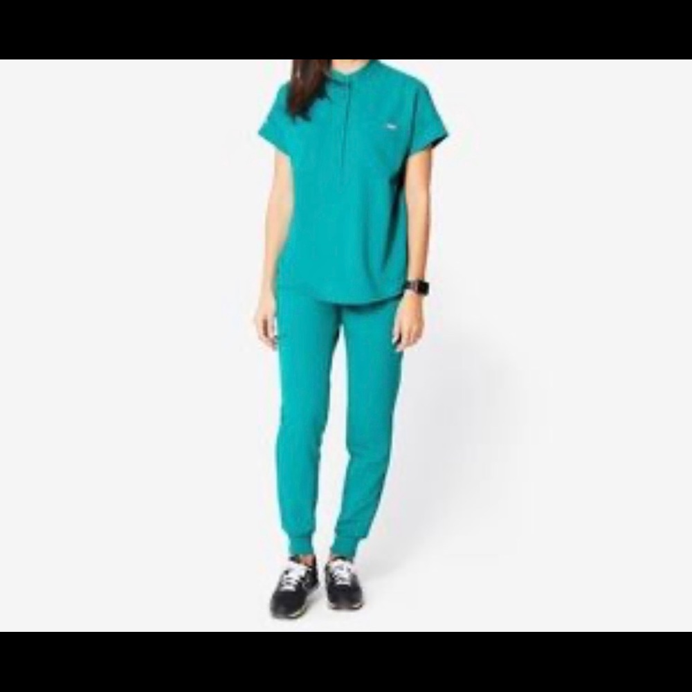 Figs Teal Joggers